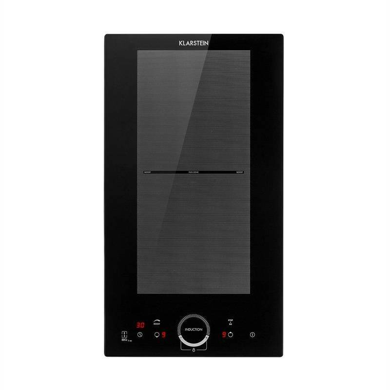 Klarstein Delicatessa Slim Domino black Elektro-Großgeräte