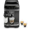 Kaffeezubereitung De'Longhi Magnifica Evo ECAM292.52.GB Kaffeevollautomat Milchsystem Direktwahltasten Cappuccino Espresso intuitives Bedienfel
