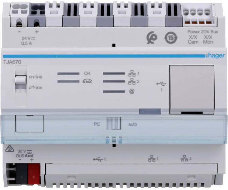 Hager TJA670 Elektrik