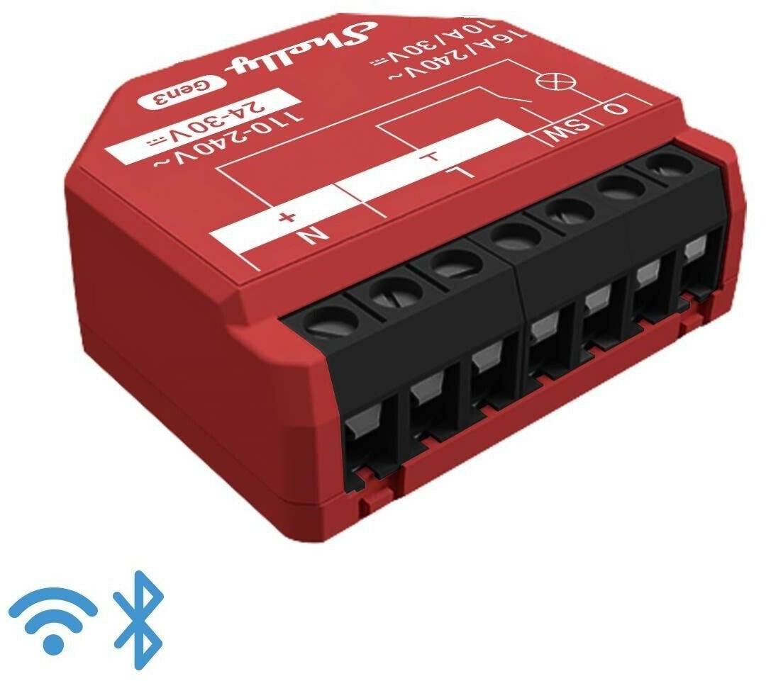 Shelly 1PM Gen3 Elektrik