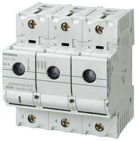 Siemens 5SG7163 Elektrik