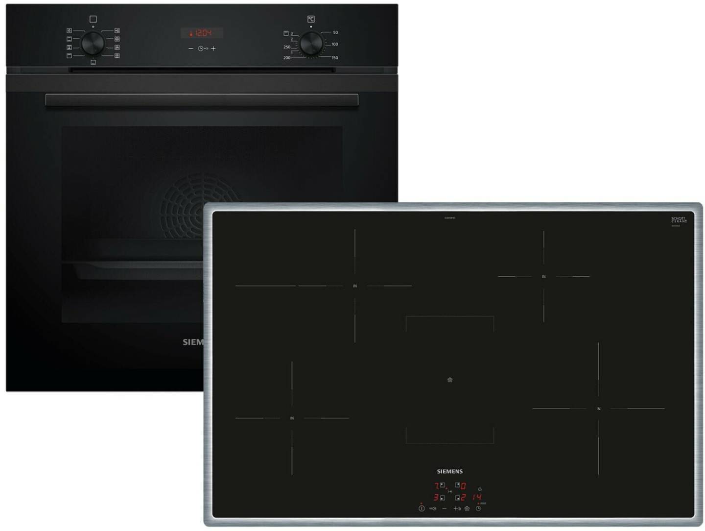 Siemens EQ224IA00Z (HB234A0B0 + EH845BFB5E) Elektro-Großgeräte