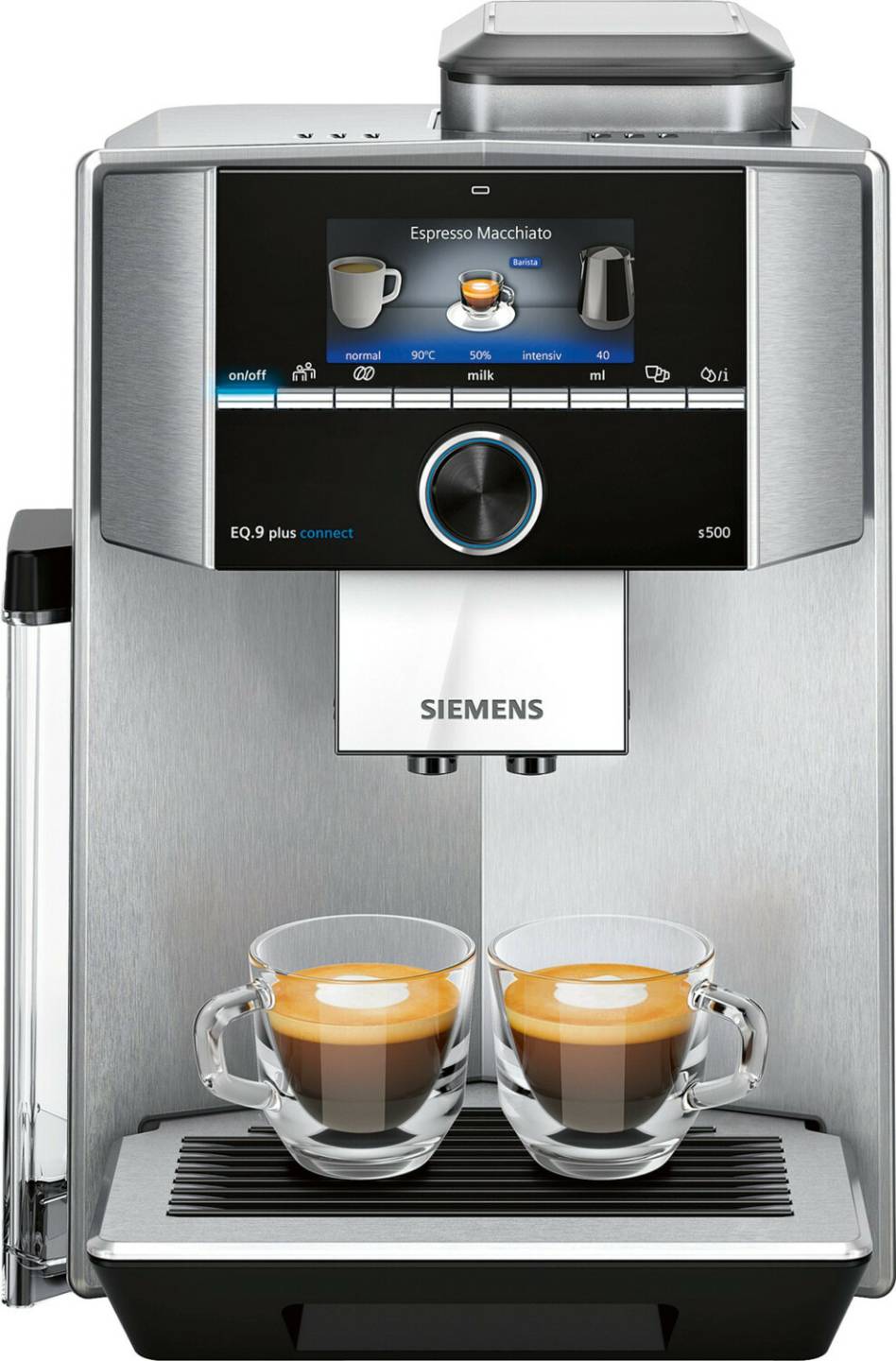 Siemens EQ.9 plus s500connect TI9558X1DE Kaffeezubereitung