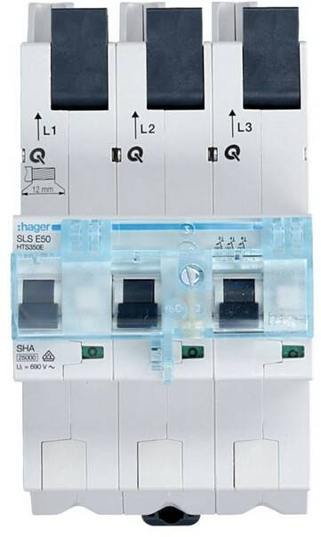 Hager HTS350E Elektrik