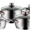 WMF Quality One Kochgeschirr-Set 5-teilig Töpfe & Pfannen