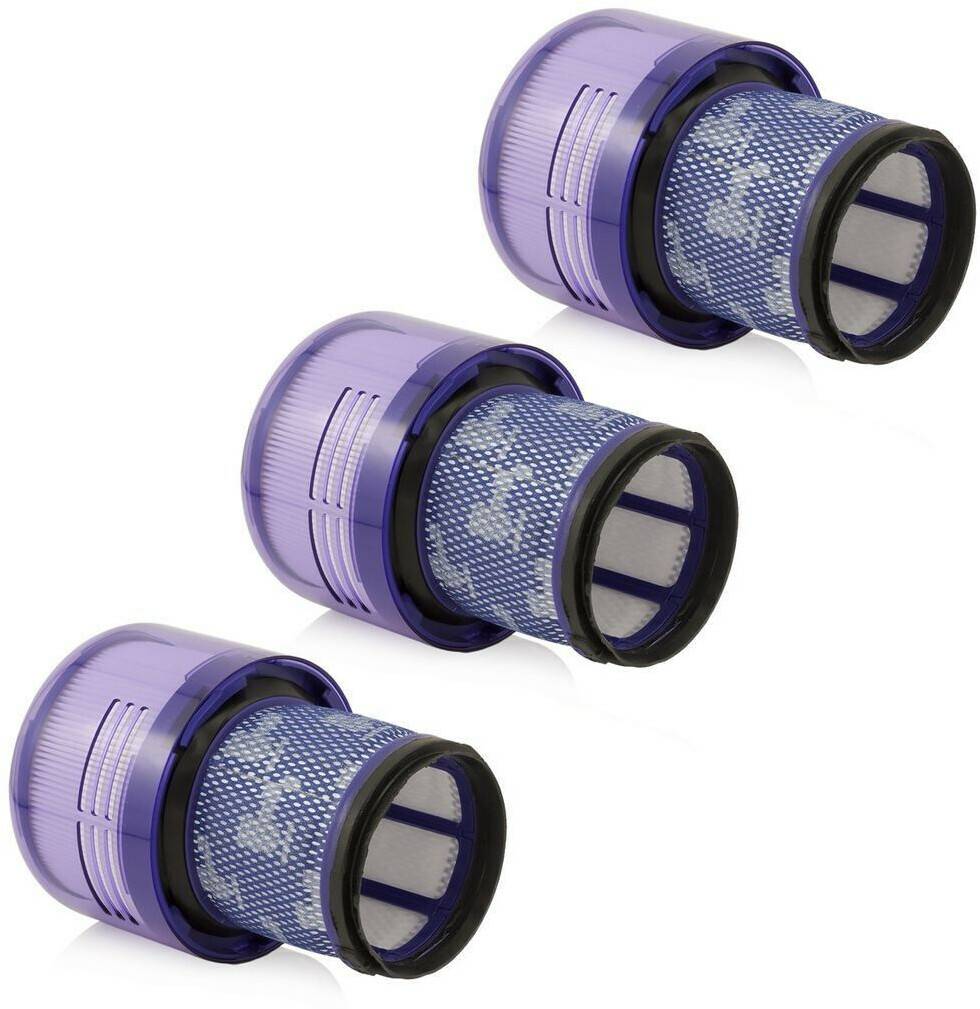 Haushaltsgeräte MidGard 3 x Ersatz-Filter für Staubsauger Dyson V12 Detect Slim Absolute Filter Ersatzfilter ersetzt Originalteil Nr. 971517-01