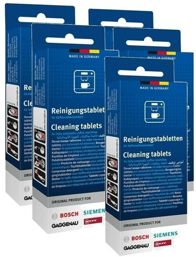 Kaffeezubereitung Siemens Reinigungstabletten für Kaffeevollautomaten 311940