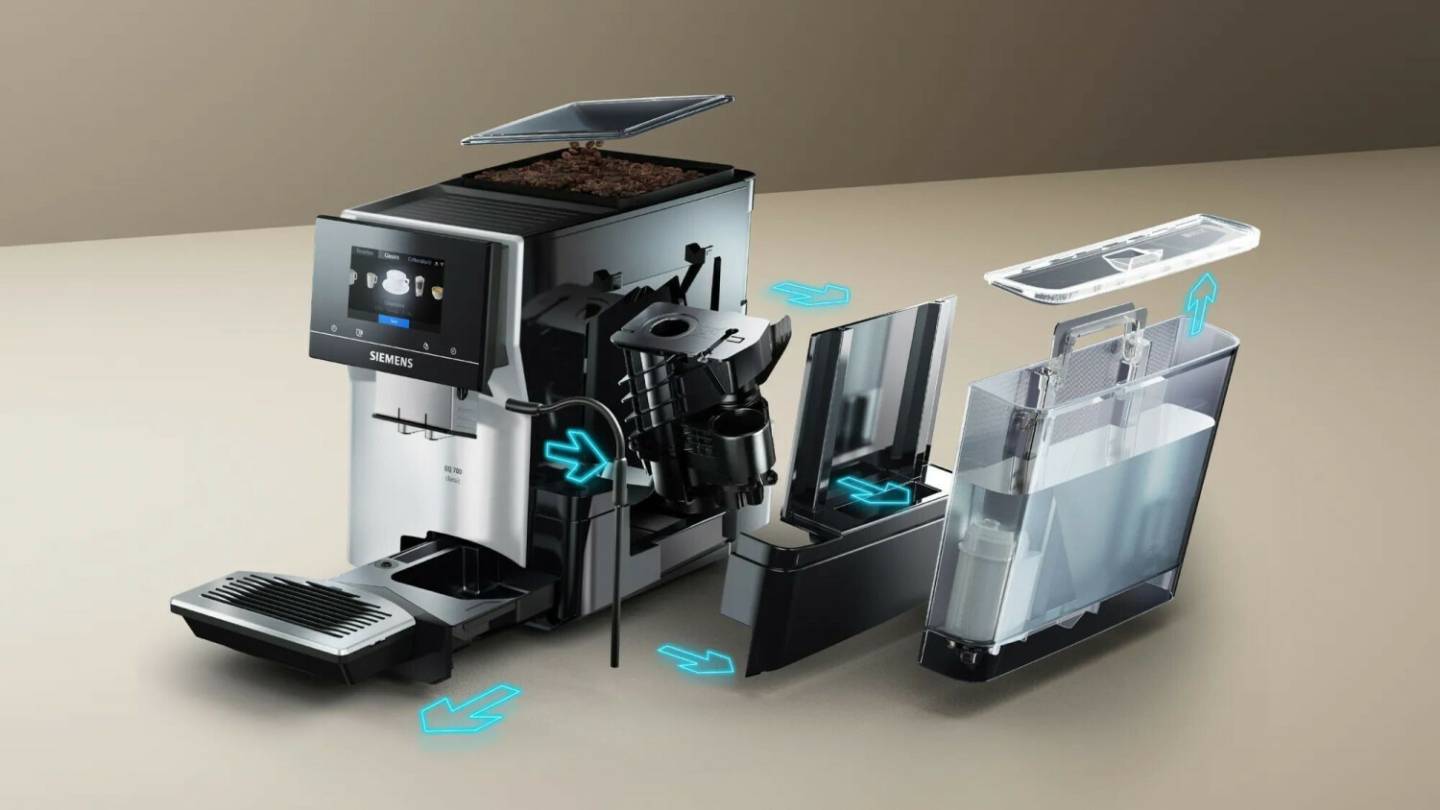 Kaffeezubereitung Siemens EQ.700 classicTP715D47