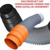 Parotec Flexibles RUROFLEX DN 160/150/125 mm Anschlussrohr Entlüfterrohr Für Dunstrohre Elektro-Großgeräte
