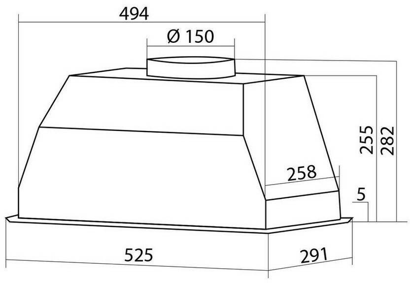 Klarstein Paolo 52schwarz Elektro-Großgeräte