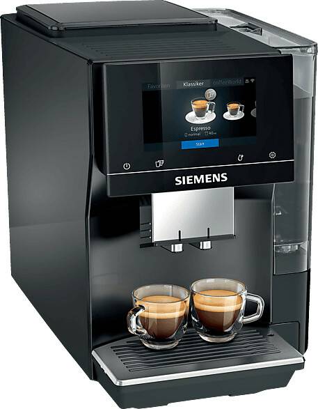 Siemens EQ.700 classicTP713D09 Klavierlack Schwarz Kaffeezubereitung