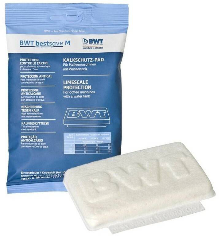 Kaffeezubereitung BWT bestsave M Kalkschutz-Pad