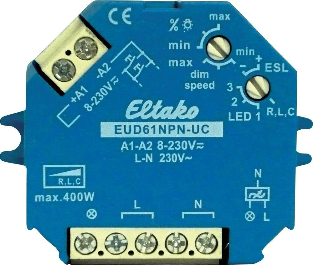 Eltako EUD61NPN-UC Elektrik