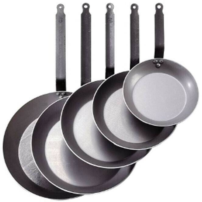 Töpfe & Pfannen De Buyer Carbone Plus Runde Lyonnaise Bratpfanne 28 cm