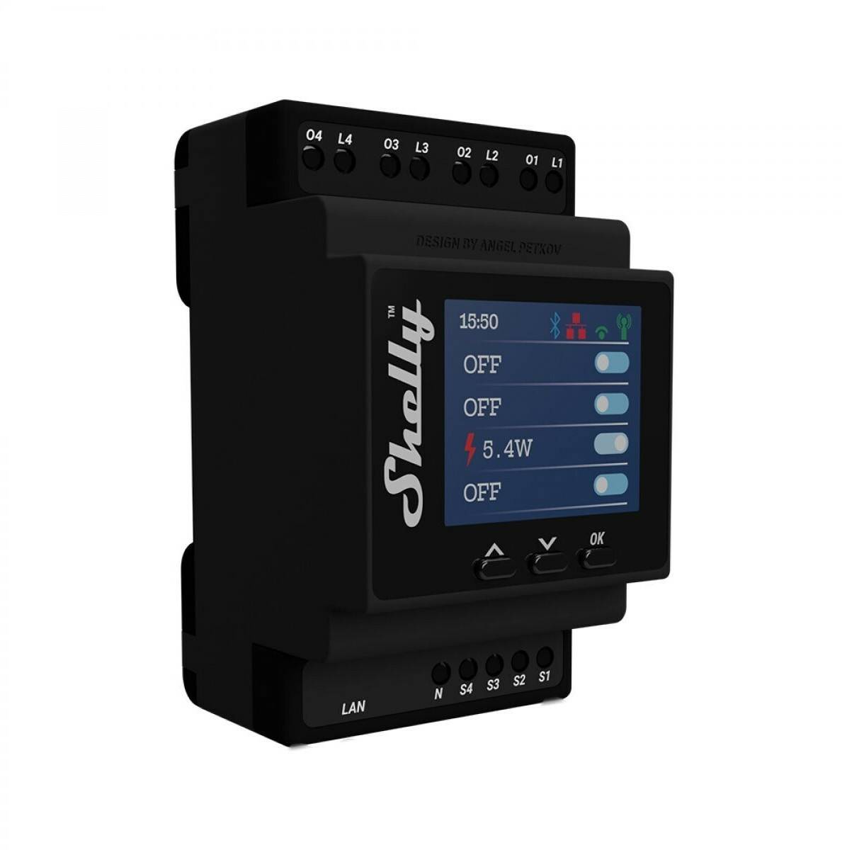 Elektrik Shelly Pro 4PM