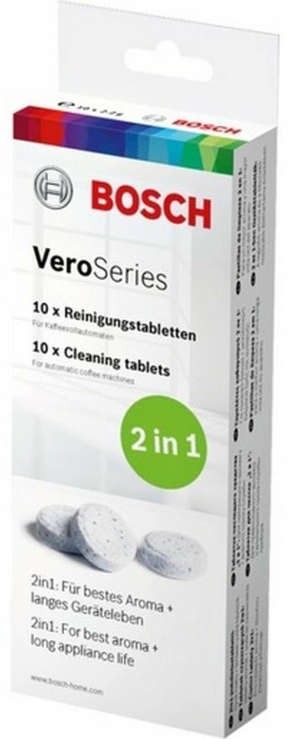 Kaffeezubereitung Bosch Reinigungstabletten TCZ8001N 2-in-1