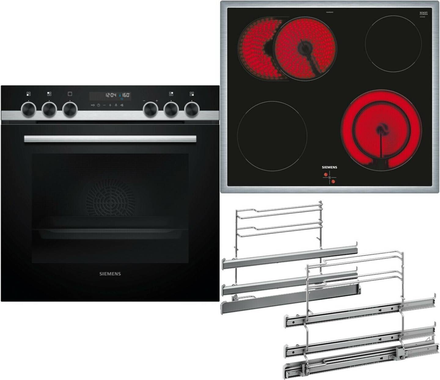 Siemens PQ521KT20B (HE578ABS0 + EA64RGNA1E + HZ538S00) Elektro-Großgeräte