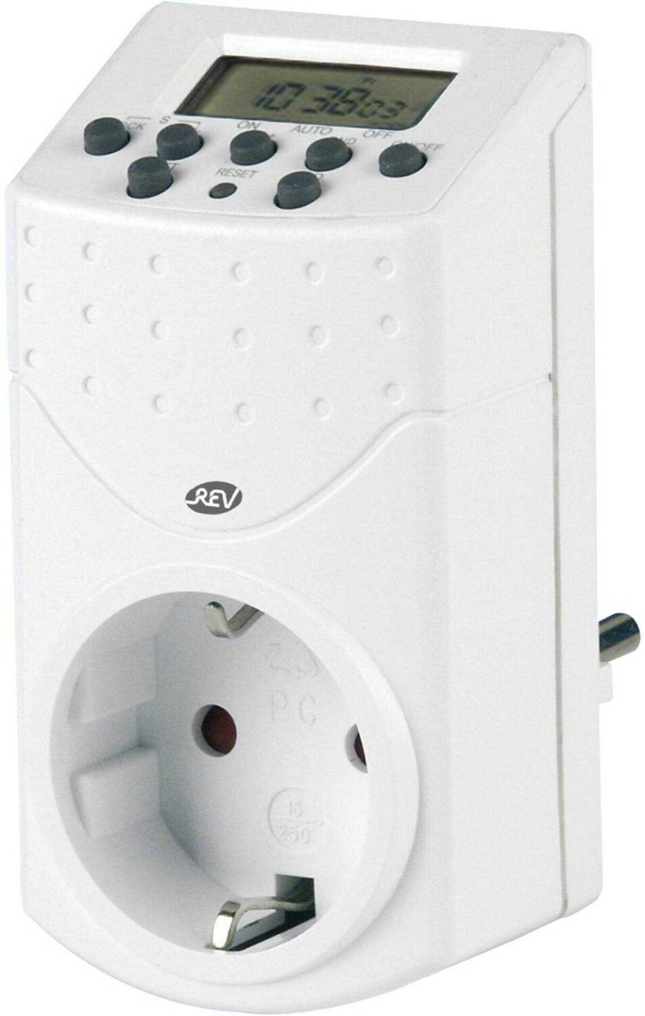 REV-Ritter Digital-Wochenzeitschaltuhr weiß Elektrik