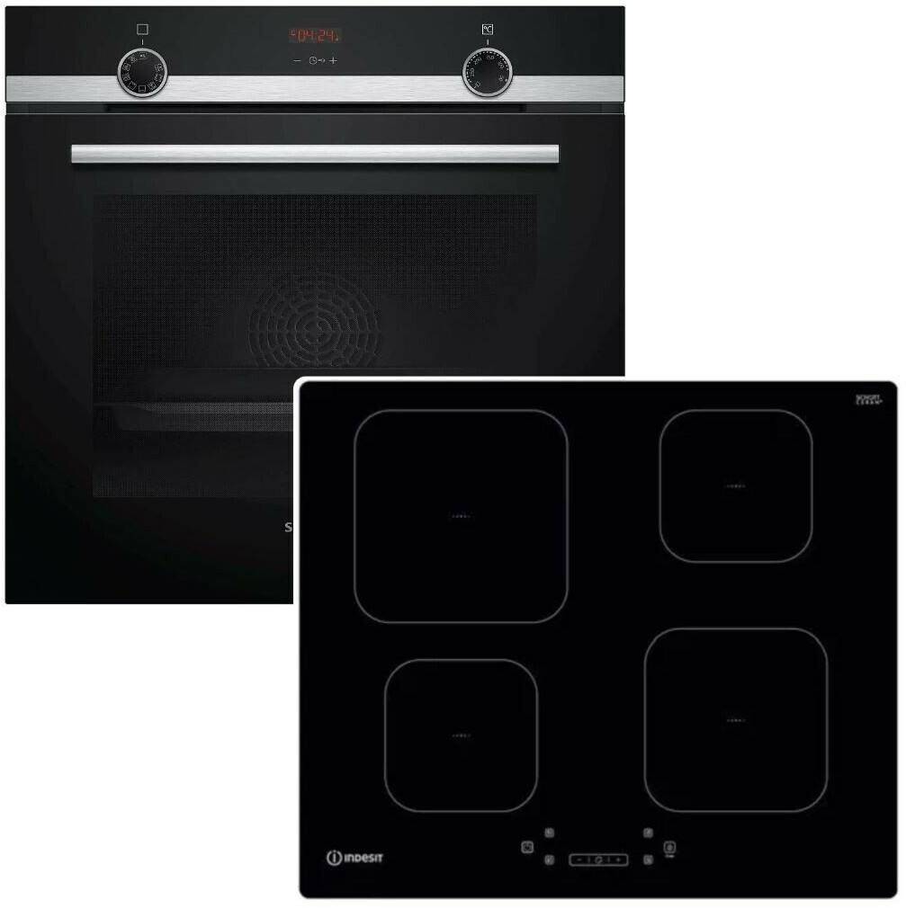 Siemens HB532AER0 + Indesit IIH60Q4SNE Elektro-Großgeräte