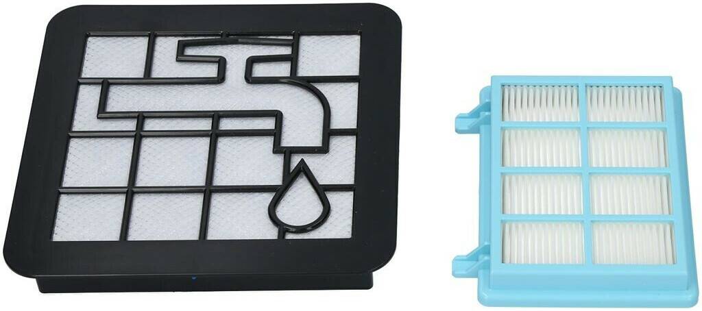 Haushaltsgeräte McFilter 2x Filterset geeignet für Philips FC8010/01, FC8010/02, FC9331/09, FC9332/09, PowerPro Compact