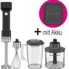 Küchengeräte KitchenAid Go Cordless Stabmixer mit Zubehör mit Akku Matt Schwarz