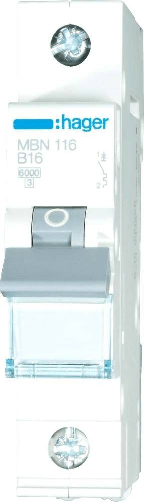 Hager MBN116 Elektrik