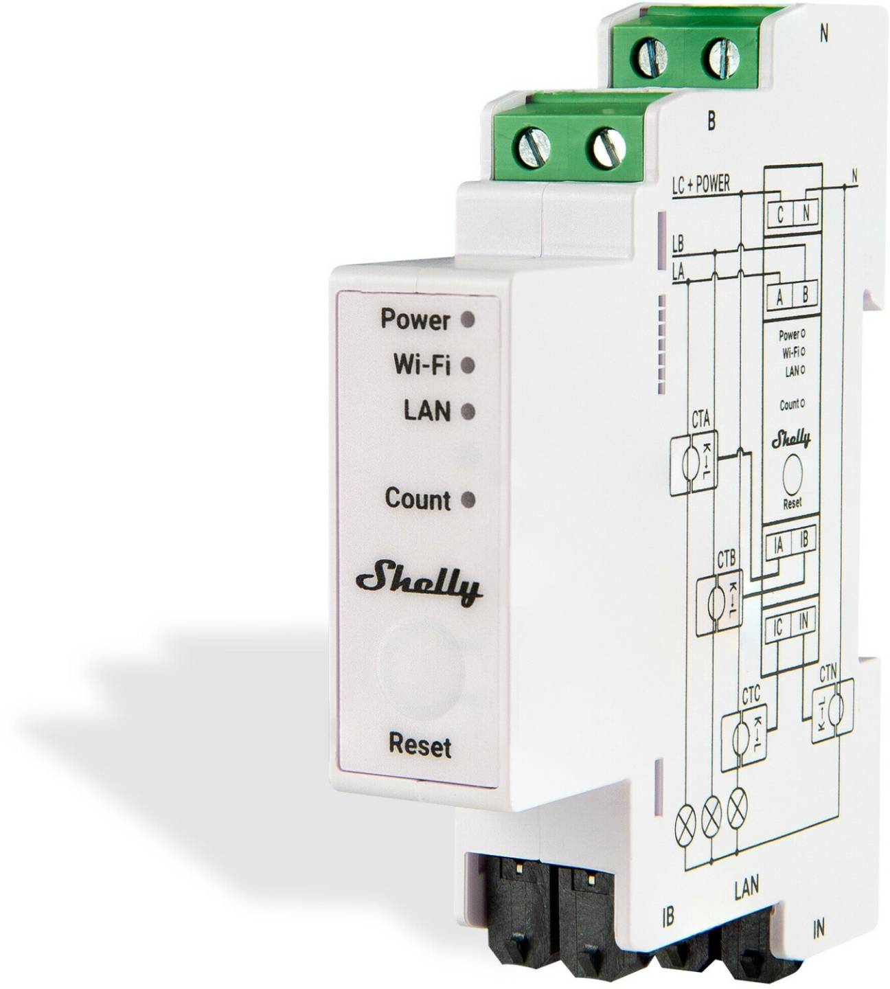 Shelly Pro 3EM Elektrik