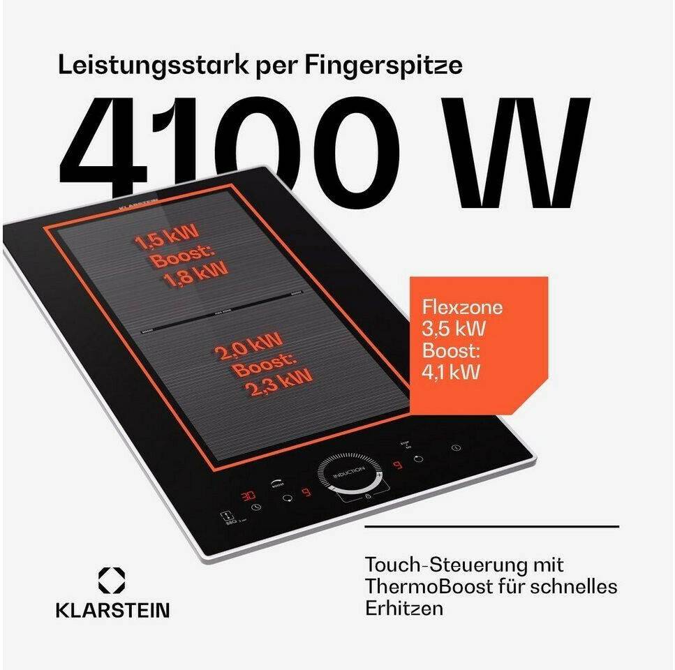 Klarstein Delicatessa Domino Prime schwarz Elektro-Großgeräte