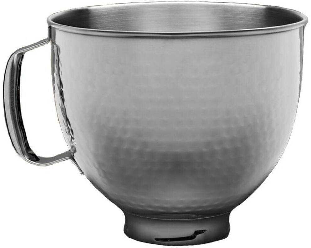 Küchengeräte KitchenAid Edelstahl-Schüssel hammered (5KSM5SSBHM)