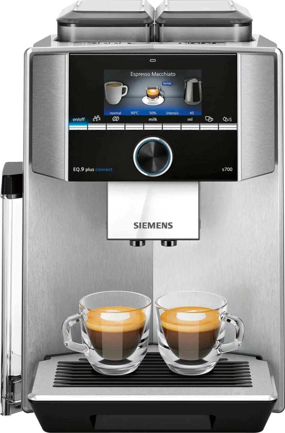 Kaffeezubereitung Siemens EQ.9 plus s700connect TI9578X1DE